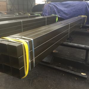 ASTM A53 razreda B 20 * 20 Steel Black oddelek votle kvadratne cevi