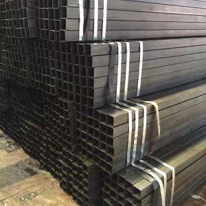 Ms Varjene Črne Steel Pipe Square Hollow Section Tianjin Factory Cena