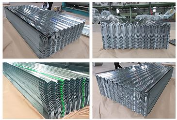 Vnaprej naslikal jeklene tuljave / pocinkana tuljavo materialne Corrugated železa list za prekrivanje streh