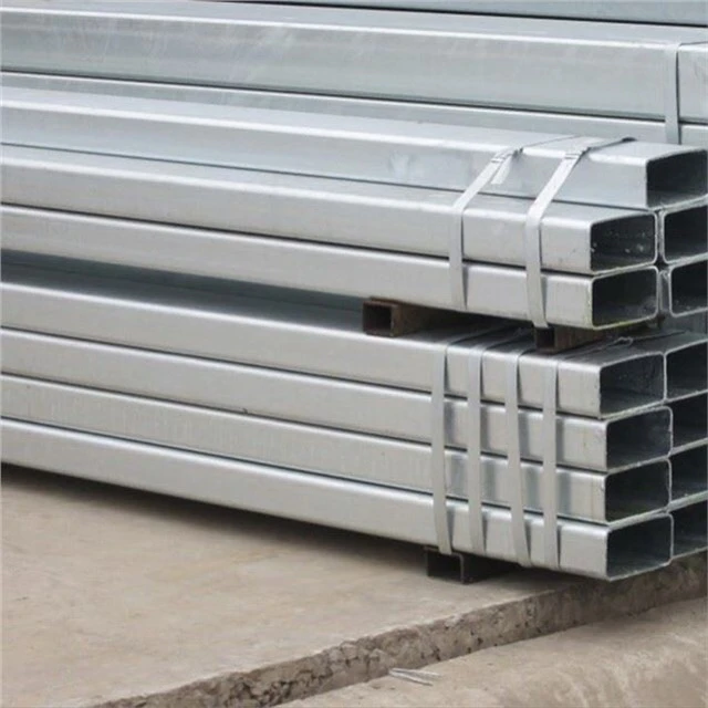 20x40 40x40 25x50 Pocinkana pravokotna jeklena cev MS Gi