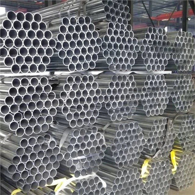 Proizvajalec Hot Dip GI gradbeni odri okrogle varjene predpocinkane jeklene cevi
